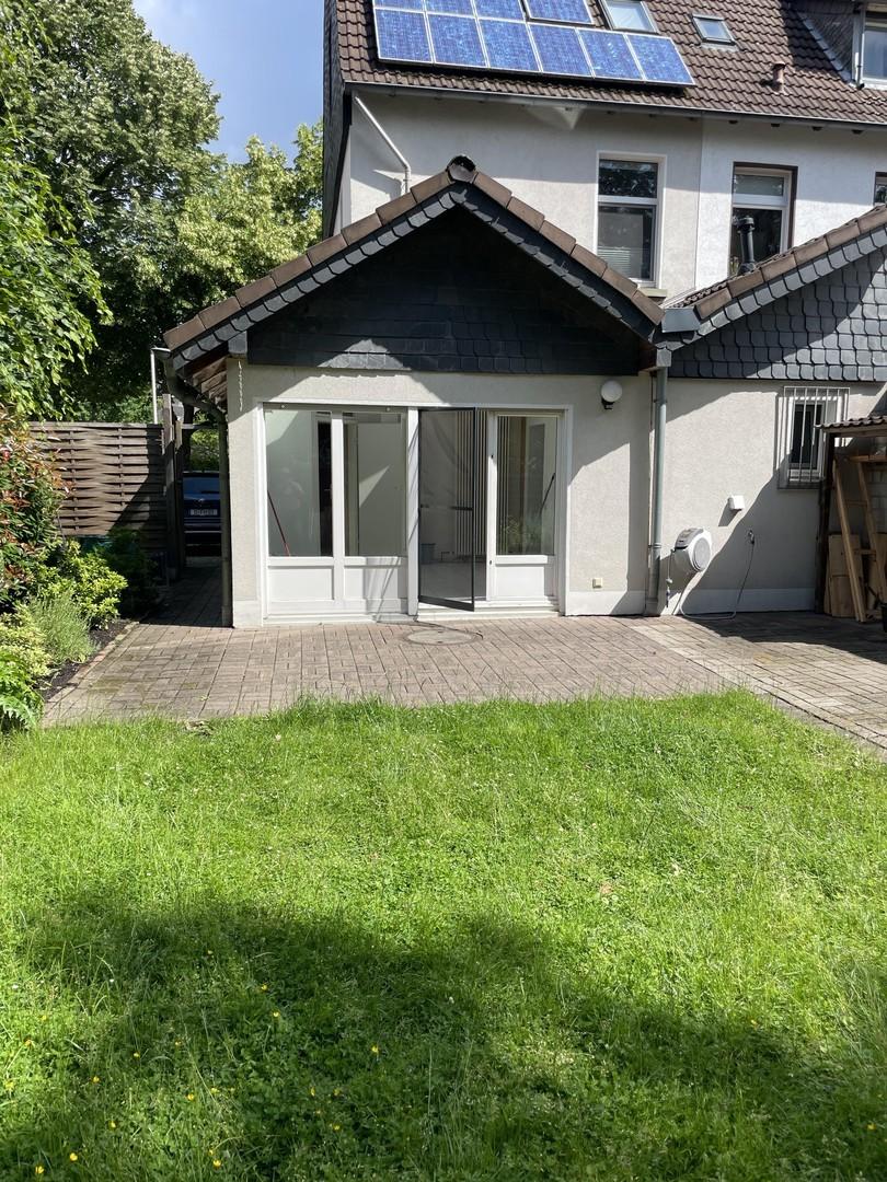 Blick auf dem Wintergarten