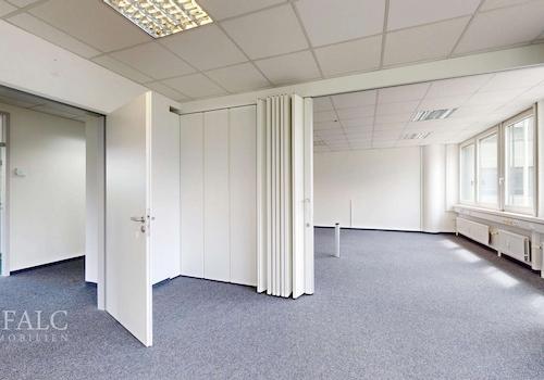 Büro mit Faltwand