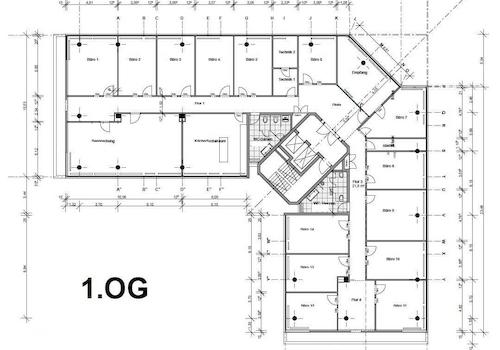 Grundriss 1. Obergeschoss