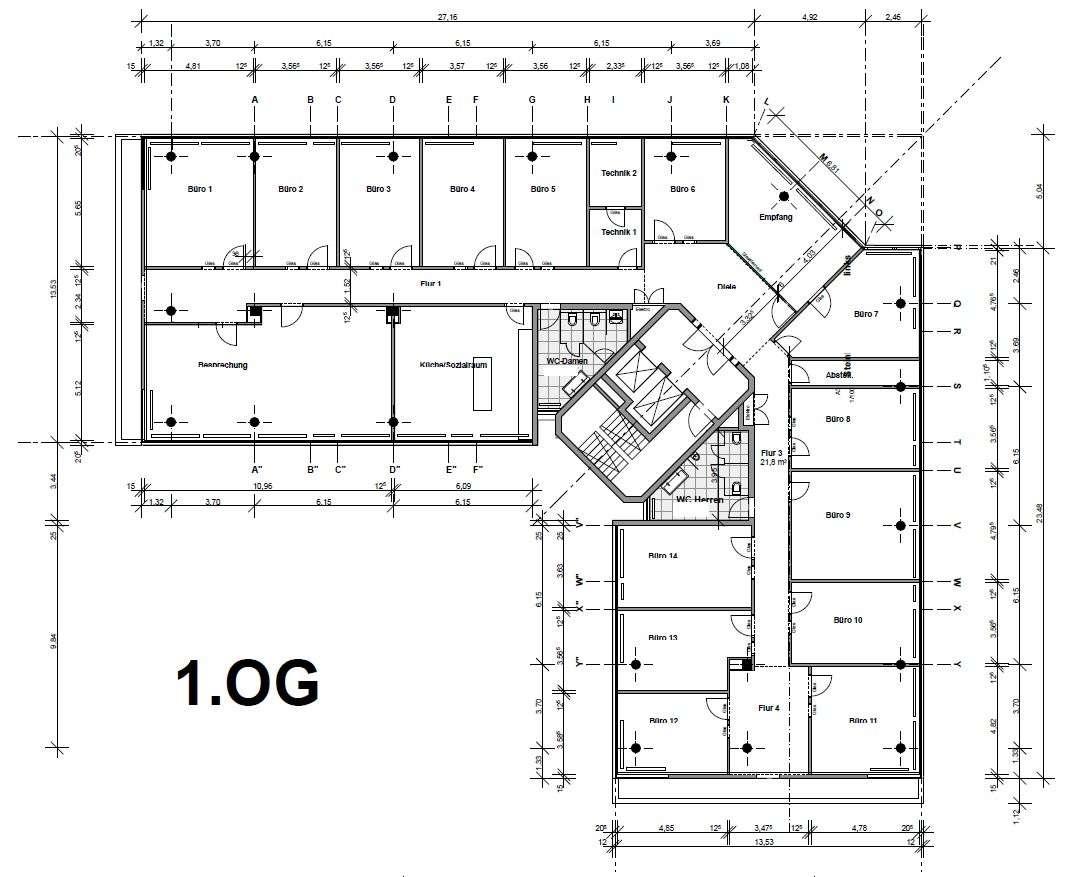 Grundriss 1. Obergeschoss