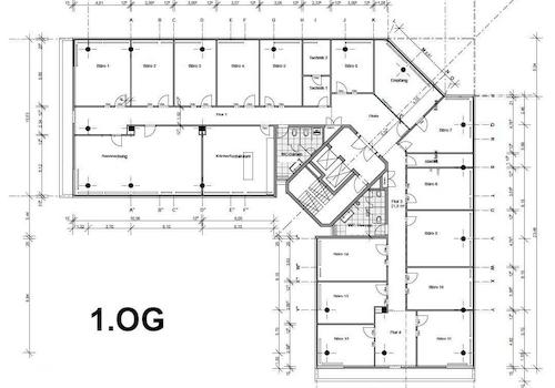 Grundriss 1. Obergeschoss