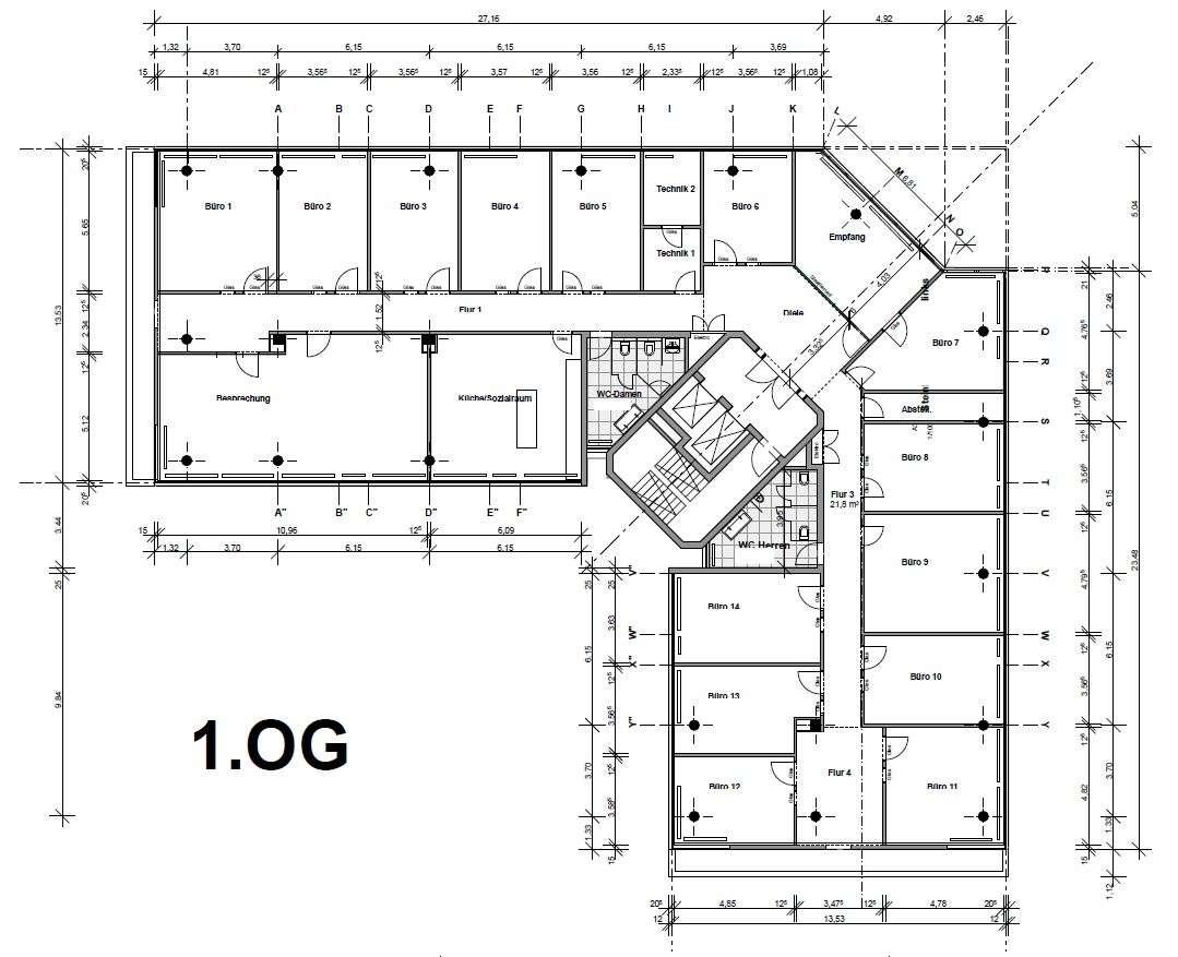 Grundriss 1. Obergeschoss