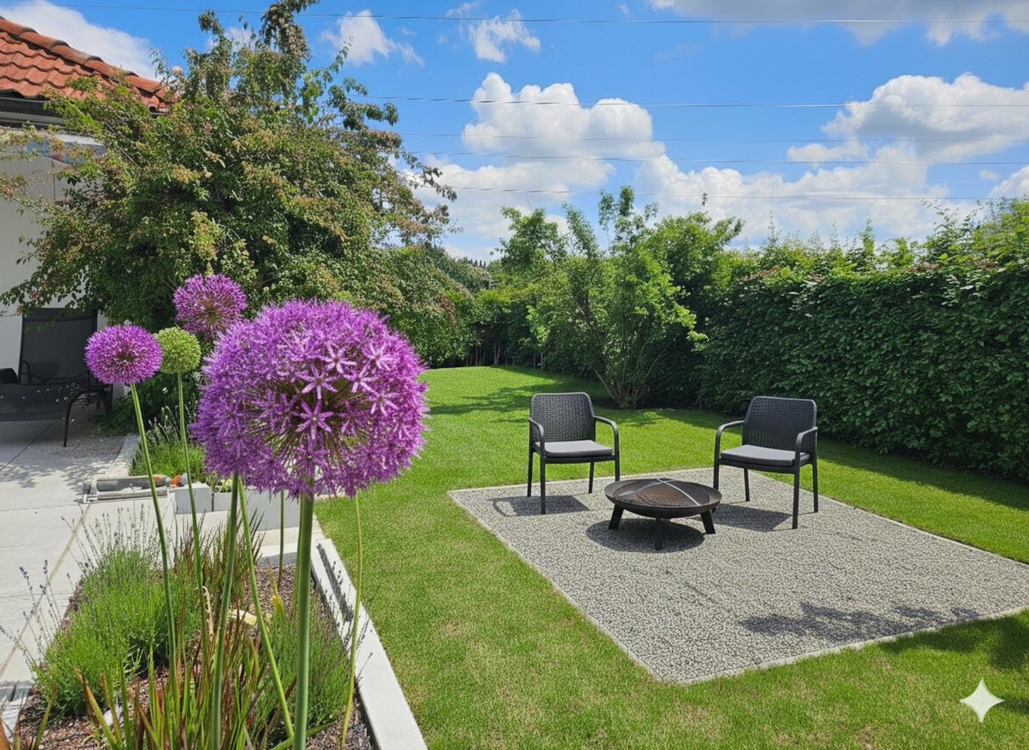 Blick in den Garten