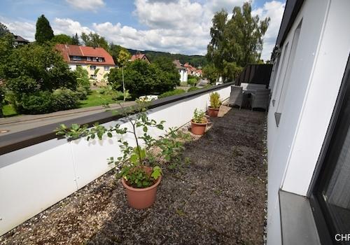 großer Balkon