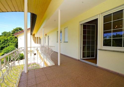 Balkon mit toller Aussicht