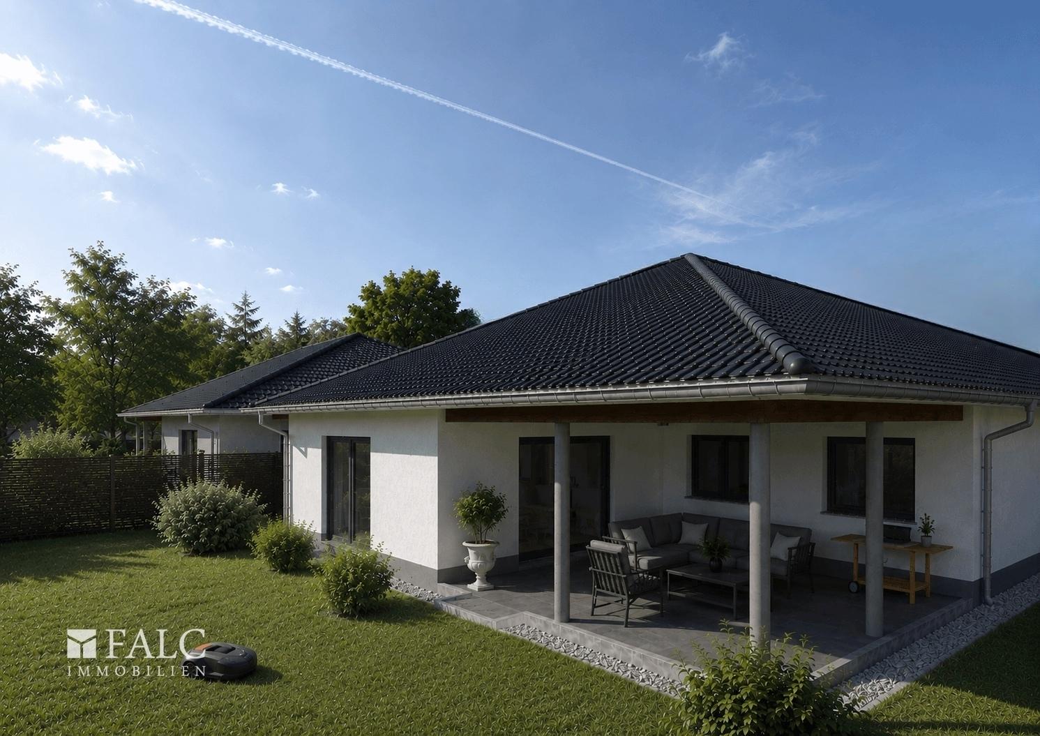 überdachte Terrasse