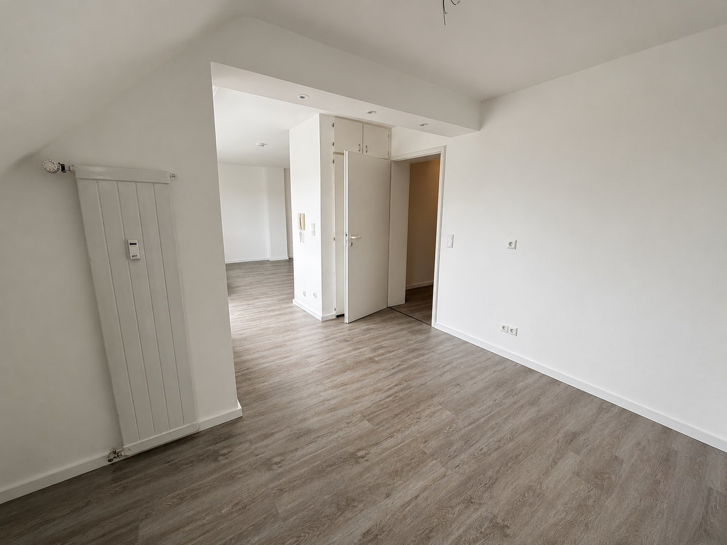 Küche und Zugang Wohnzimmer 