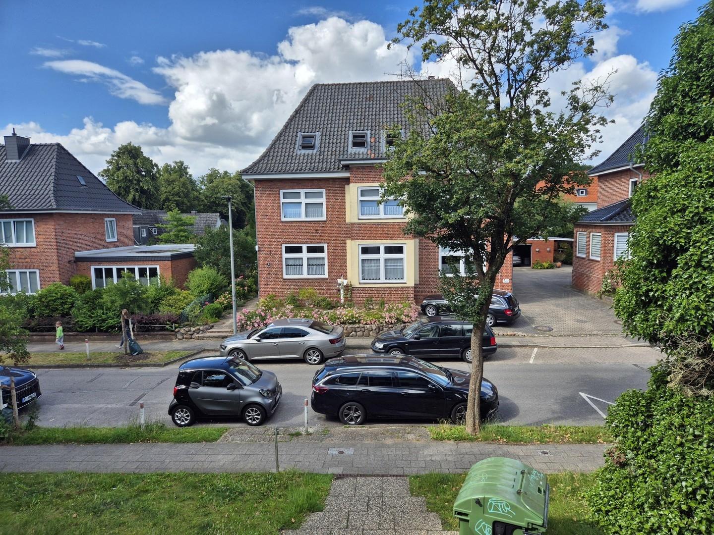 Blick aus dem Fenster