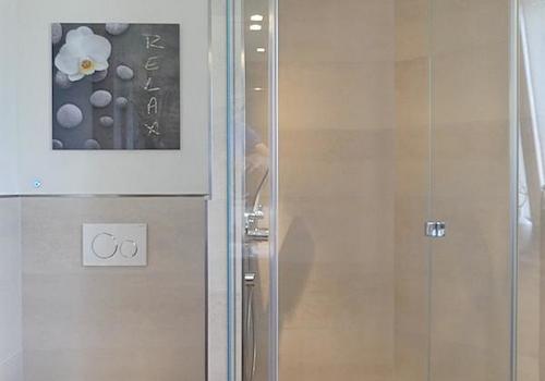 bodentiefe Dusche im Bad
