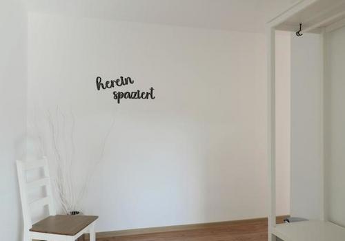 kleine Garderobe am Eingang