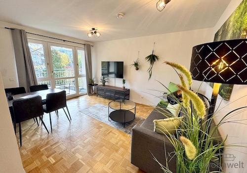 Blick ins Wohnzimmer