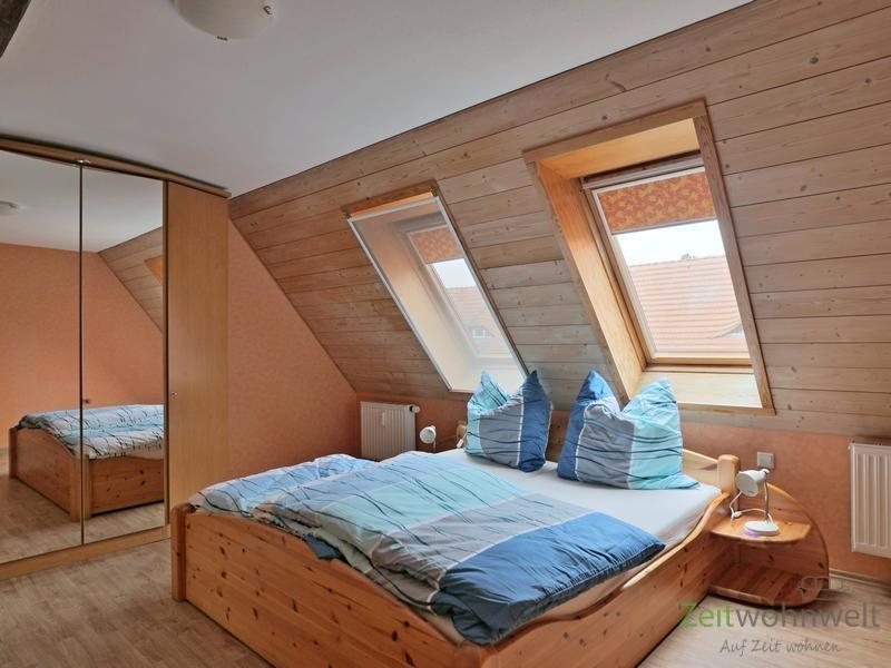 Blick ins Schlafzimmer