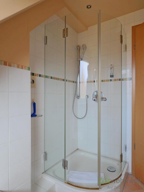 Blick zur Dusche