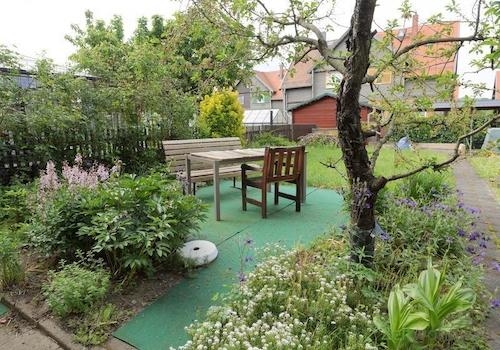 Sitzecke im Garten