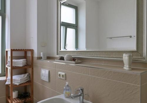 Blick ins Bad
