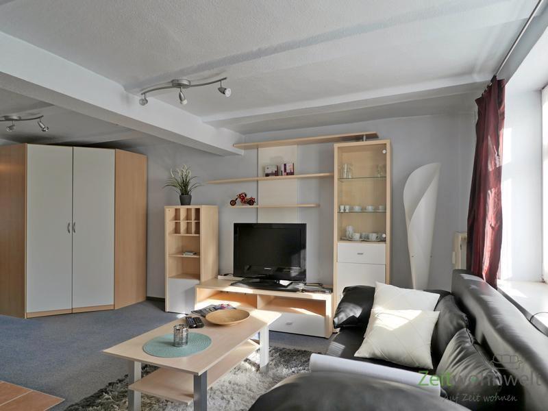 Blick ins Wohnzimmer