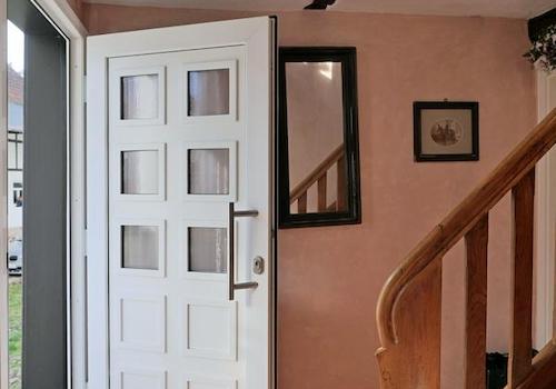 Blick ins Treppenhaus