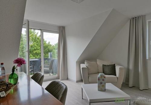 Blick ins Wohnzimmer