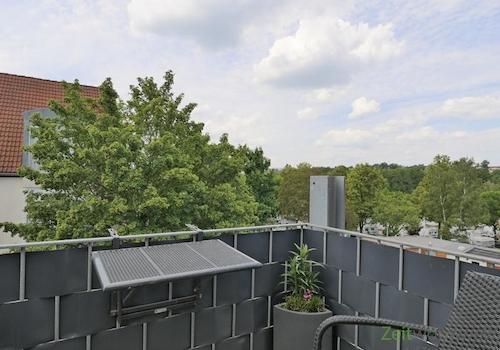 Blick vom Balkon
