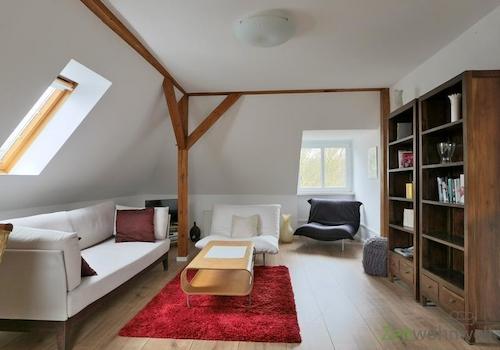 Blick ins Wohnzimmer