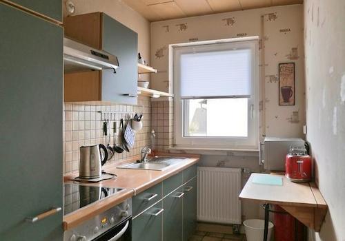 Blick in die Küche