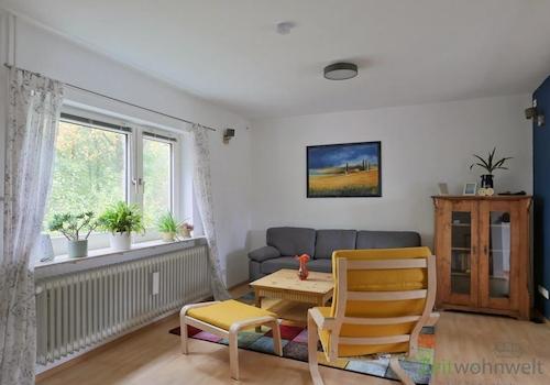 Blick ins Wohnzimmer