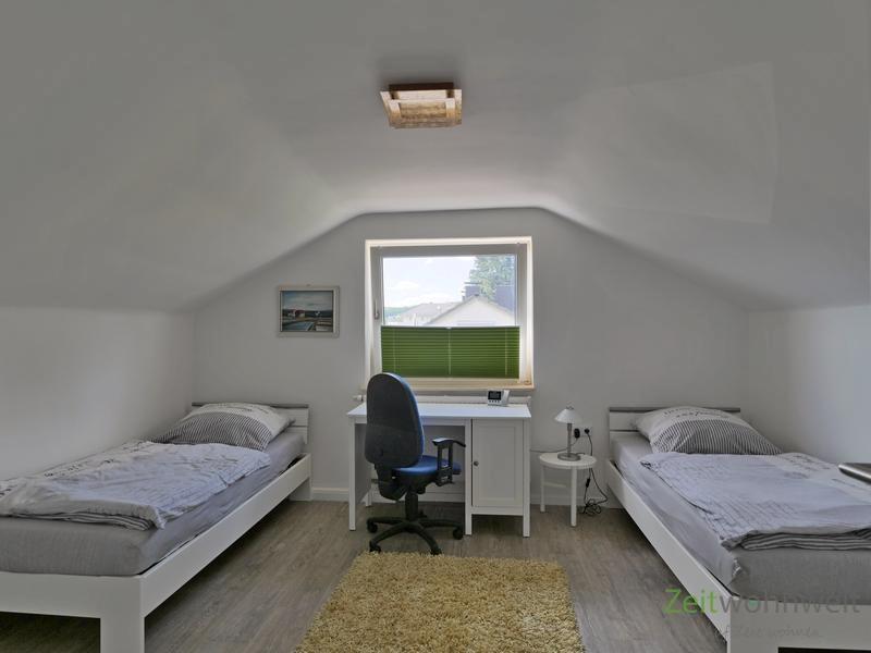 Blick ins Schlafzimmer