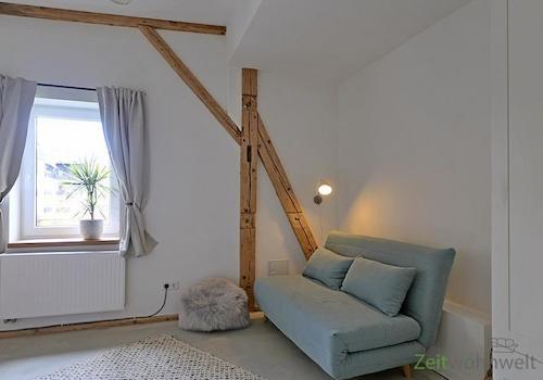 Schlafcouch im Gästezimmer
