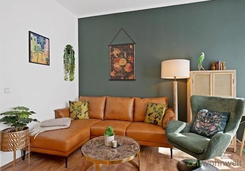 Sofa und Sessel