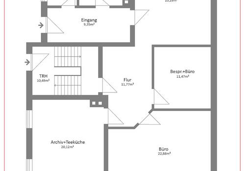 Grundriss Erdgeschoß