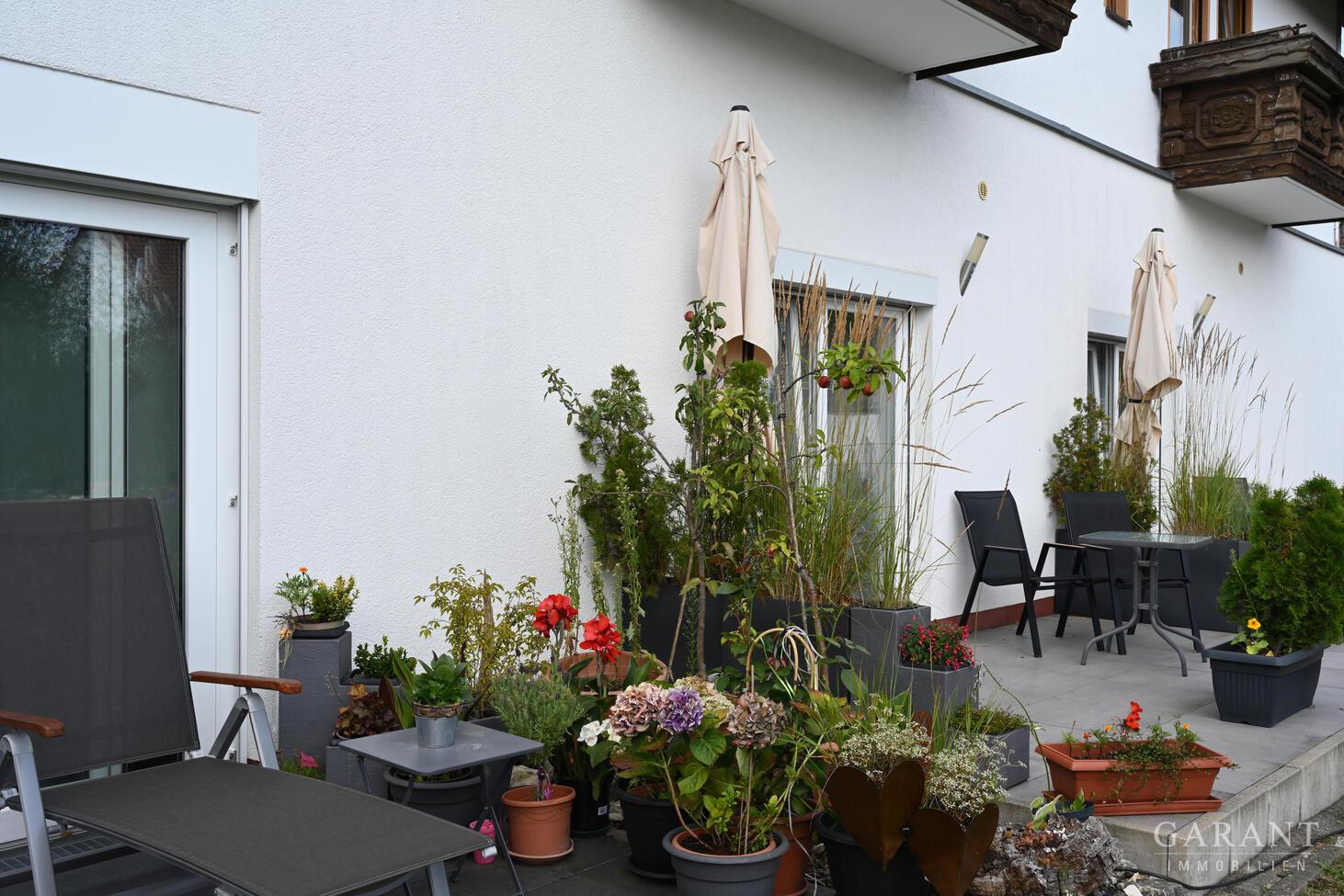 Apartmenthaus mit Terrassen