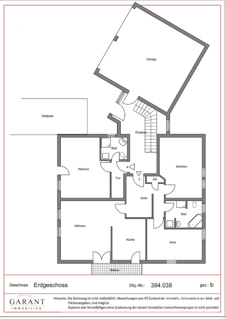 Grundriss Erdgeschoss