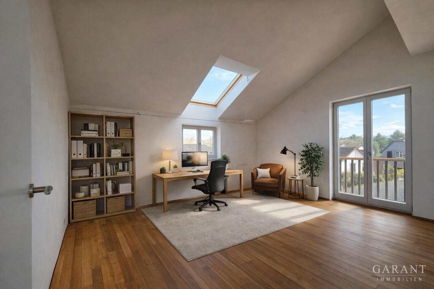 Büro Ansicht KI