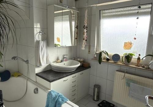 Badezimmer im Anbau