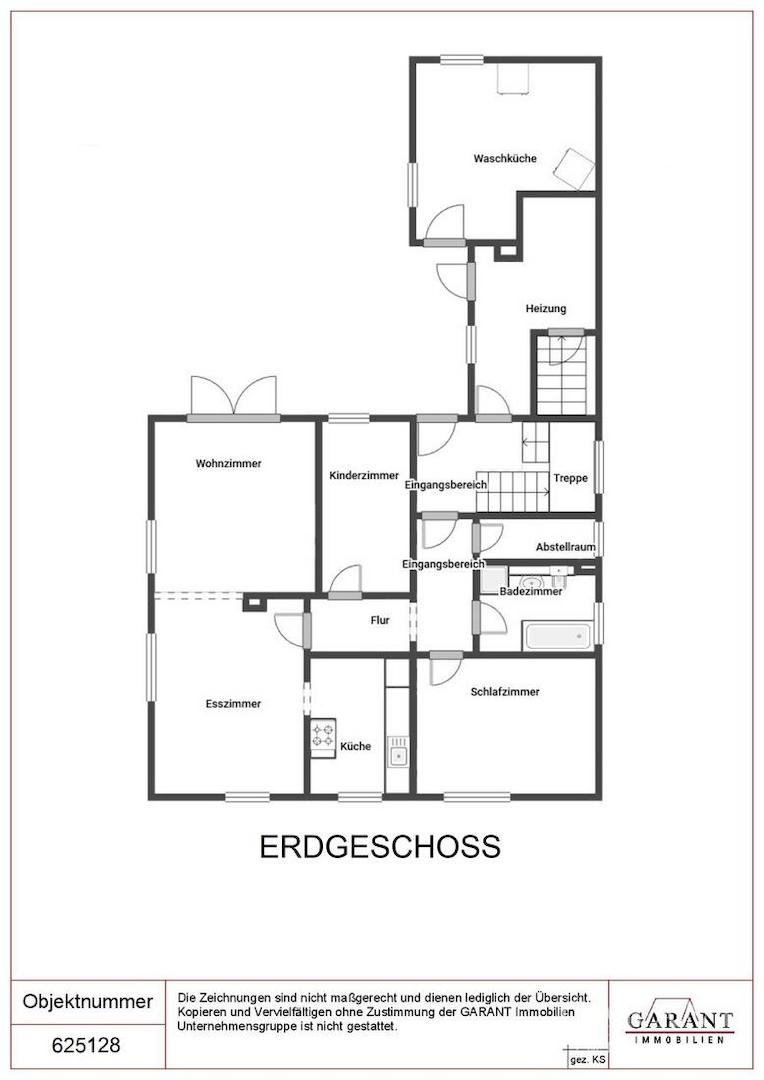 Grundriss Erdgeschoss