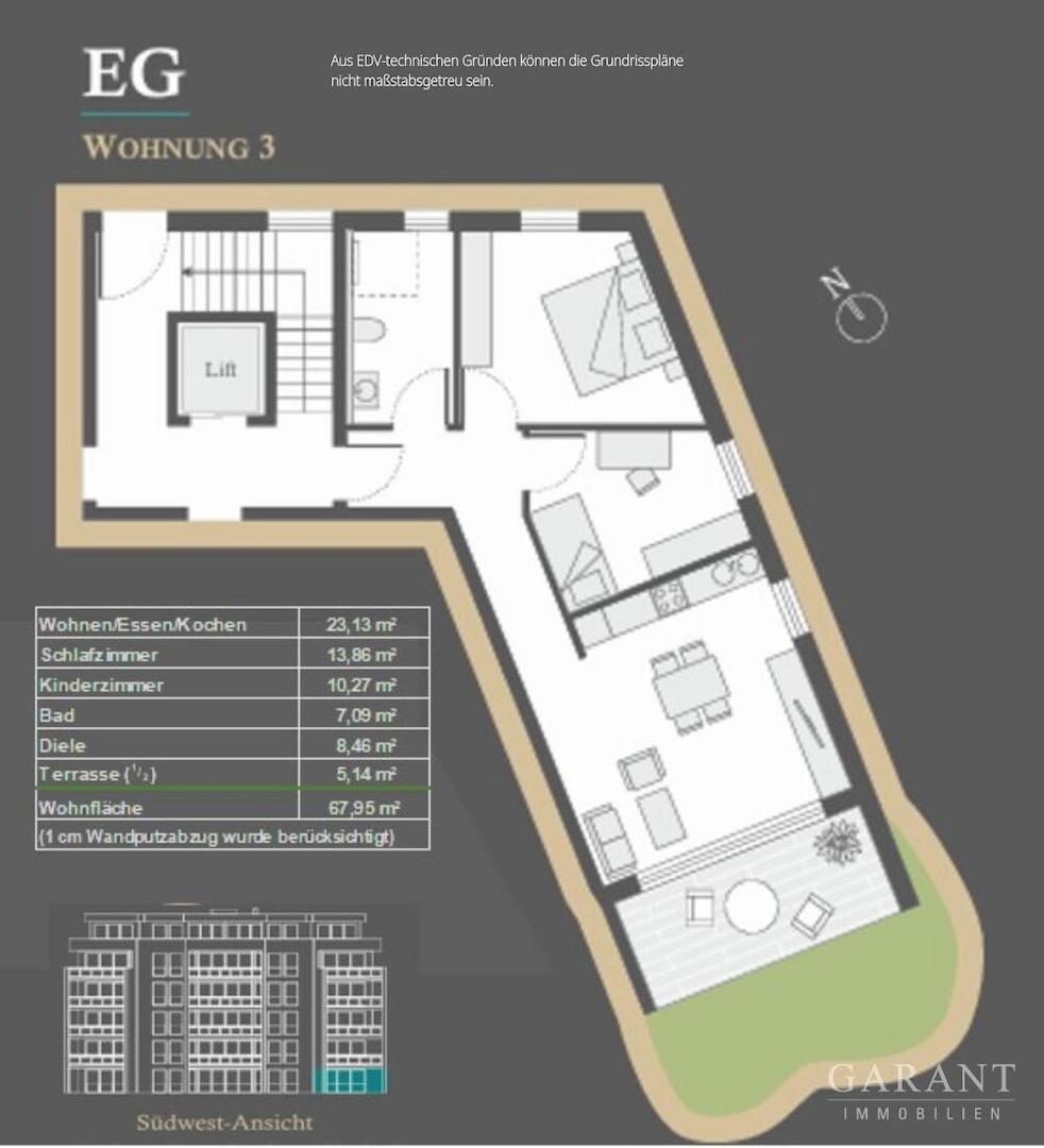 Erdgeschoss - Whg. 3
