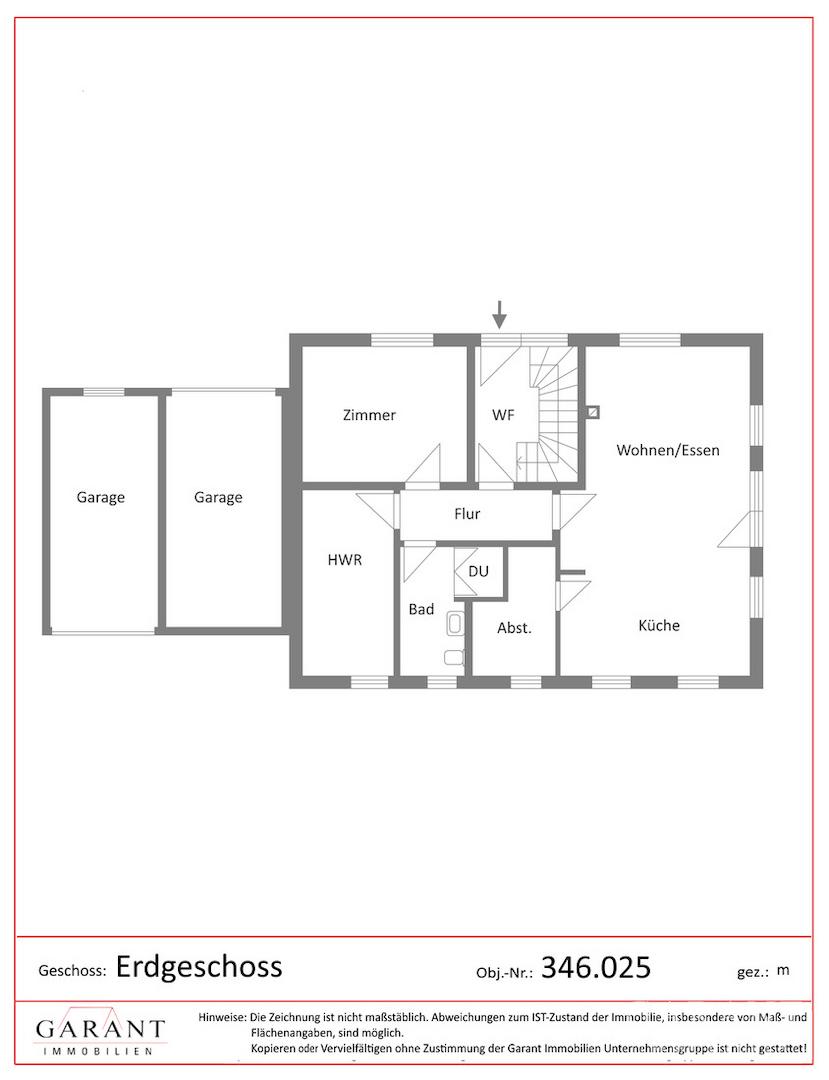 Grundriss EG Garant