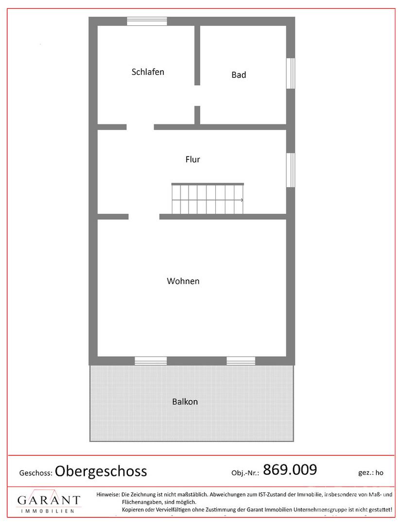 Grundriss  Obergeschoss