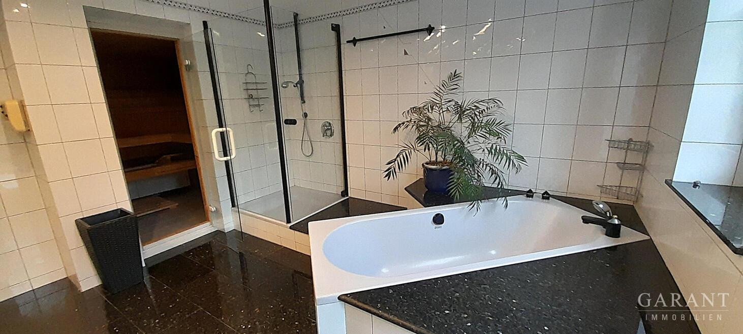 Sauna im Badebereich