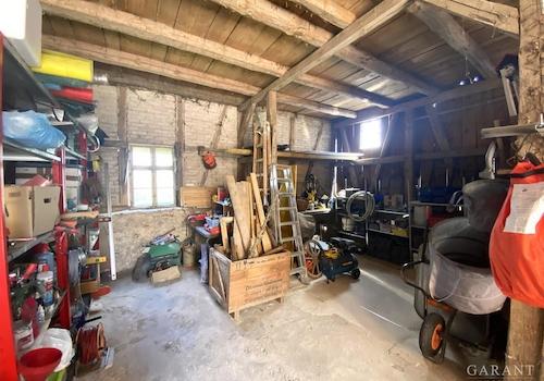 Blick in den hinterenTeil der Scheune