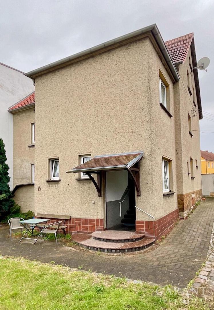 Haus Seitenansicht