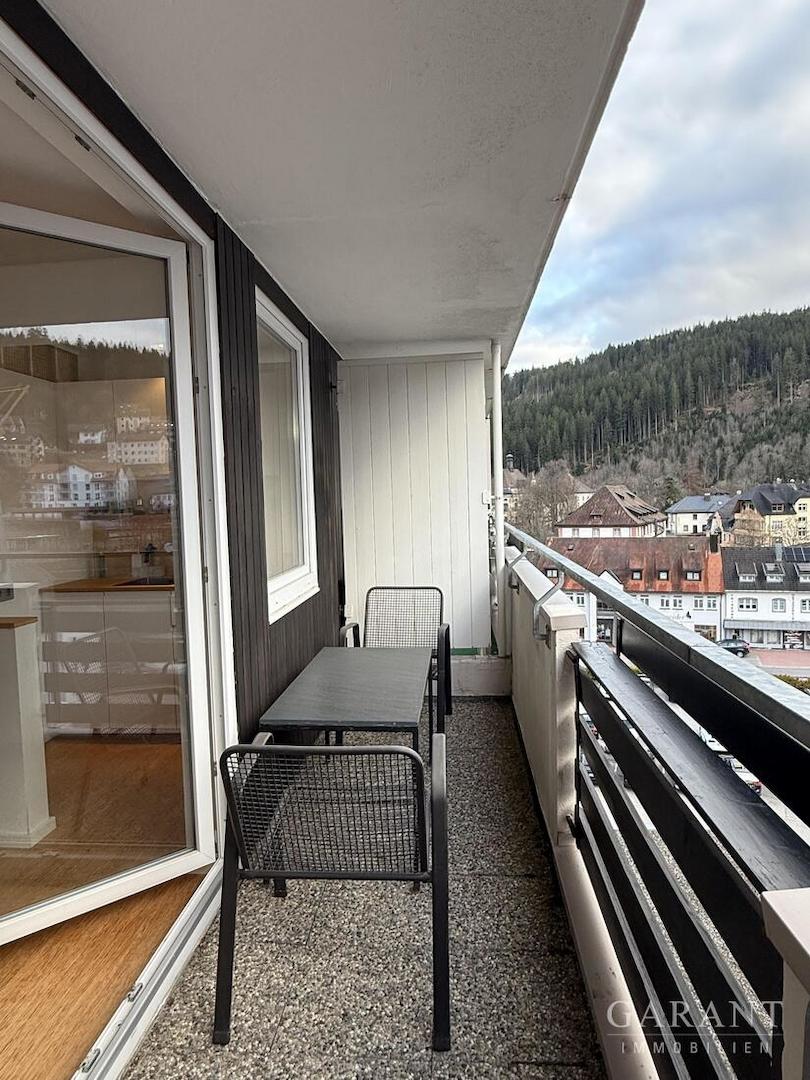 Balkon u. Sitzplatz