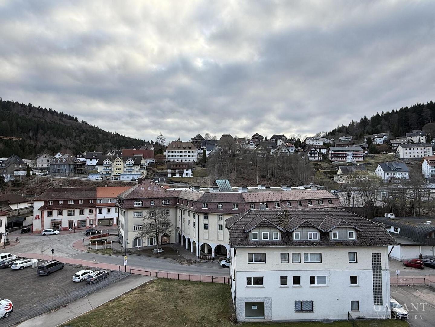 Aussicht vom Balkon