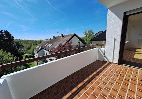 Balkon mit Aussicht