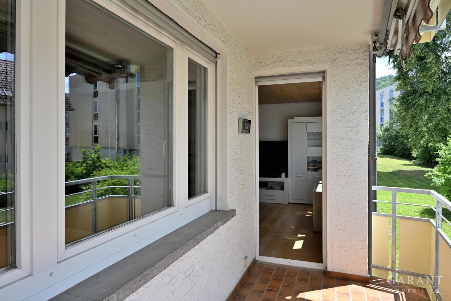 Balkon.