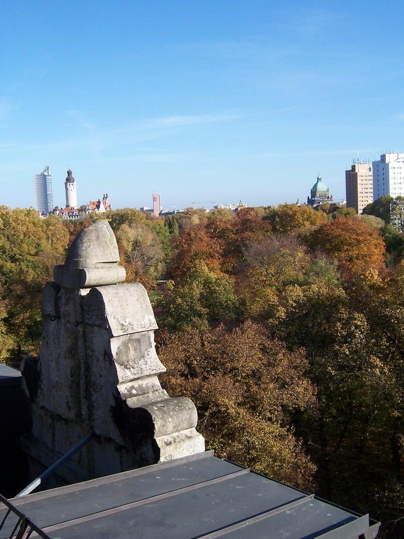 Blick aus dem Fenster