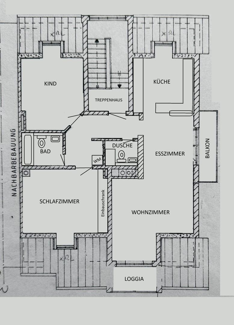 Aktueller Grundriss