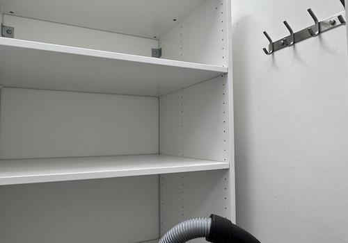 Storage room & Washing machine