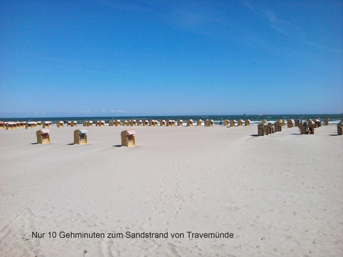 Strand nur 5 Minuten entfernt