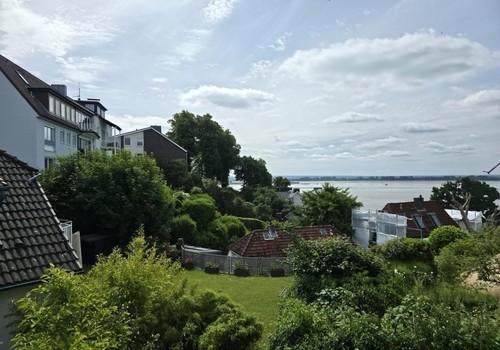 Aussicht vom Balkon